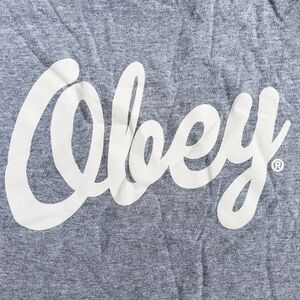 Vintage Y2K Obey Baseball Shirt